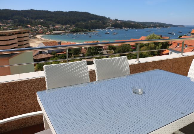 Apartamento en Cangas - Ático B en Vilariño con vistas a la ría