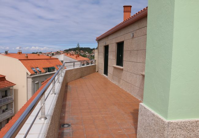 Apartment in Cangas - Ático A en Vilariño con vistas a la ría